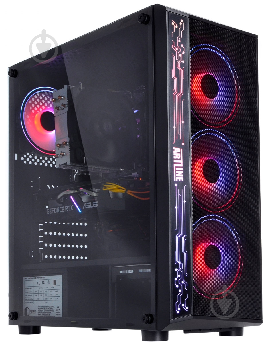 Компьютер Artline Gaming X53 (X53v28) black - фото 3