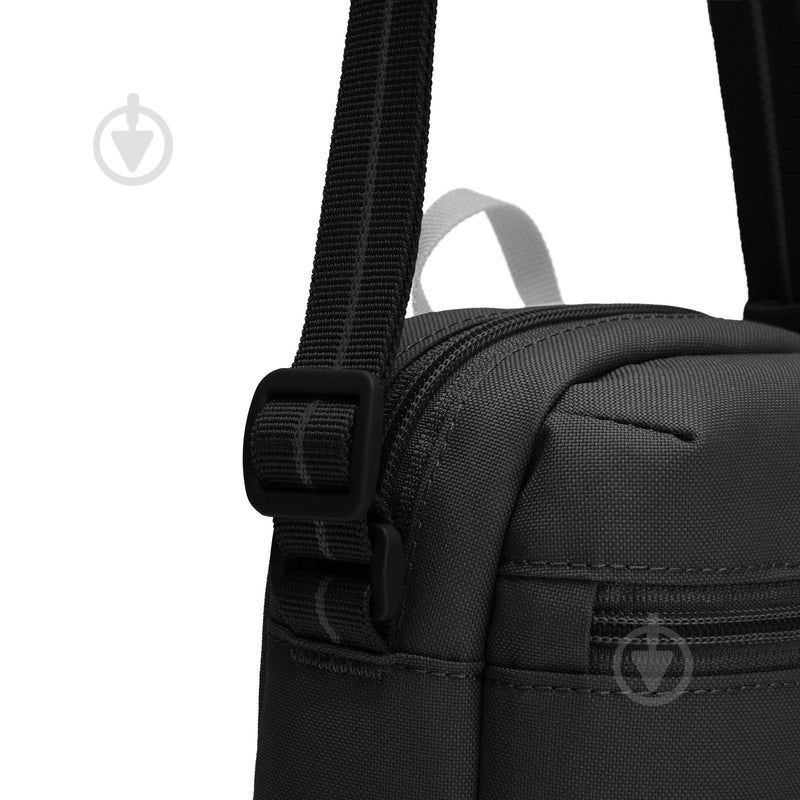 Сумка через плече Pacsafe GO Micro Crossbody 1,5 л чорний - фото 5