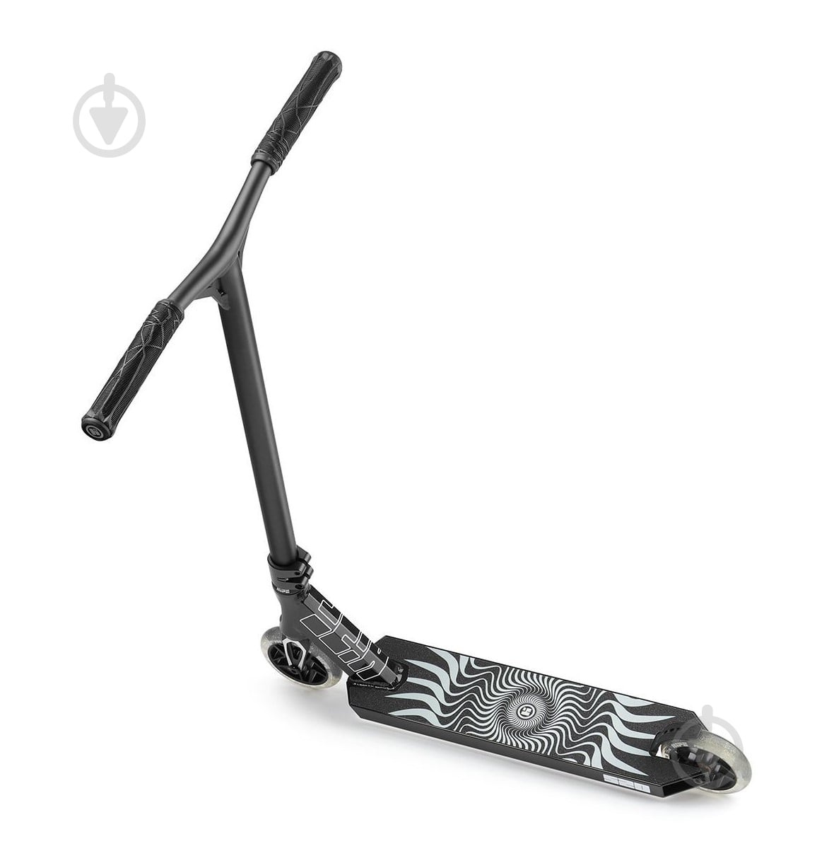 Самокат Hipe S20 черный с белым 250866 - фото 3