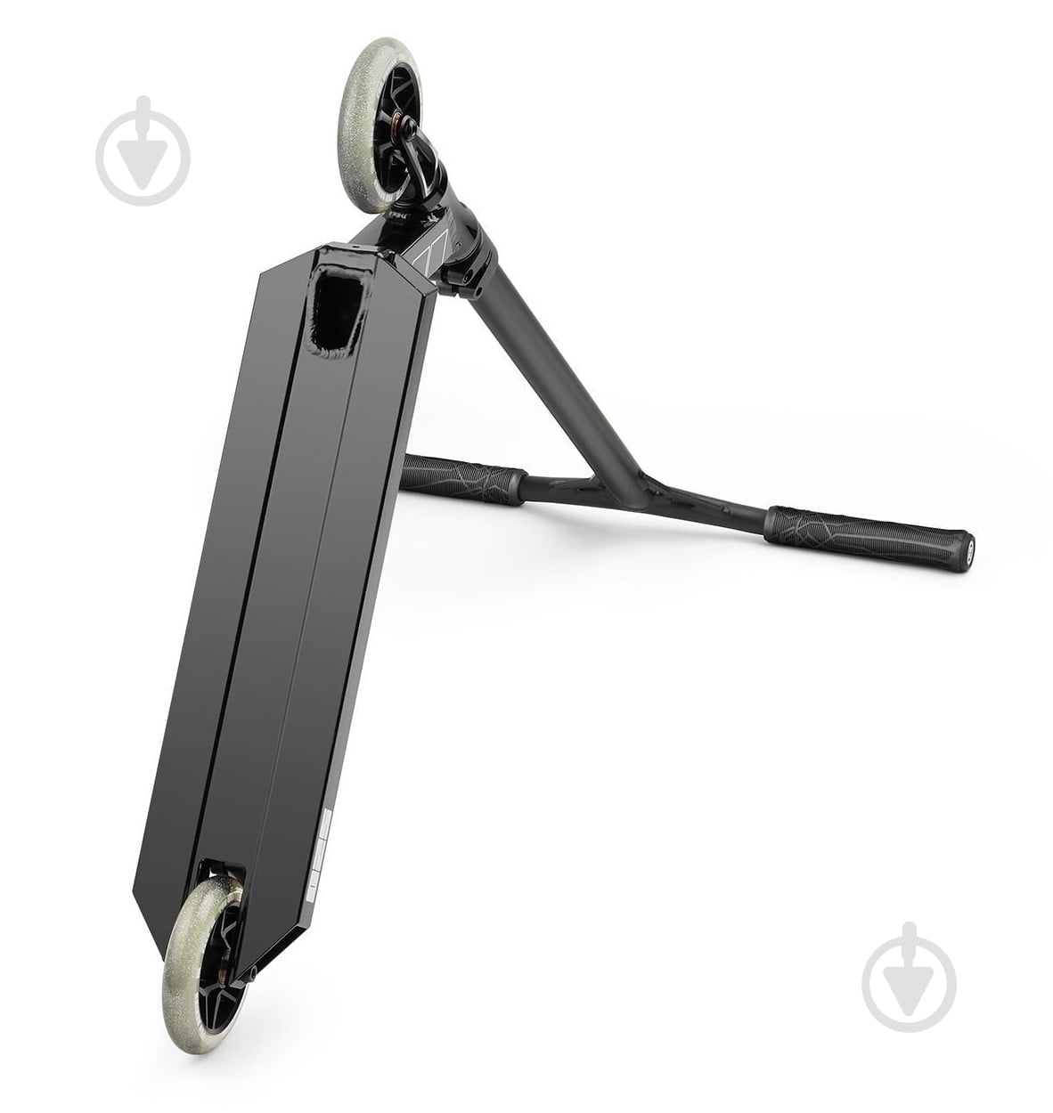 Самокат Hipe S20 черный с белым 250866 - фото 4