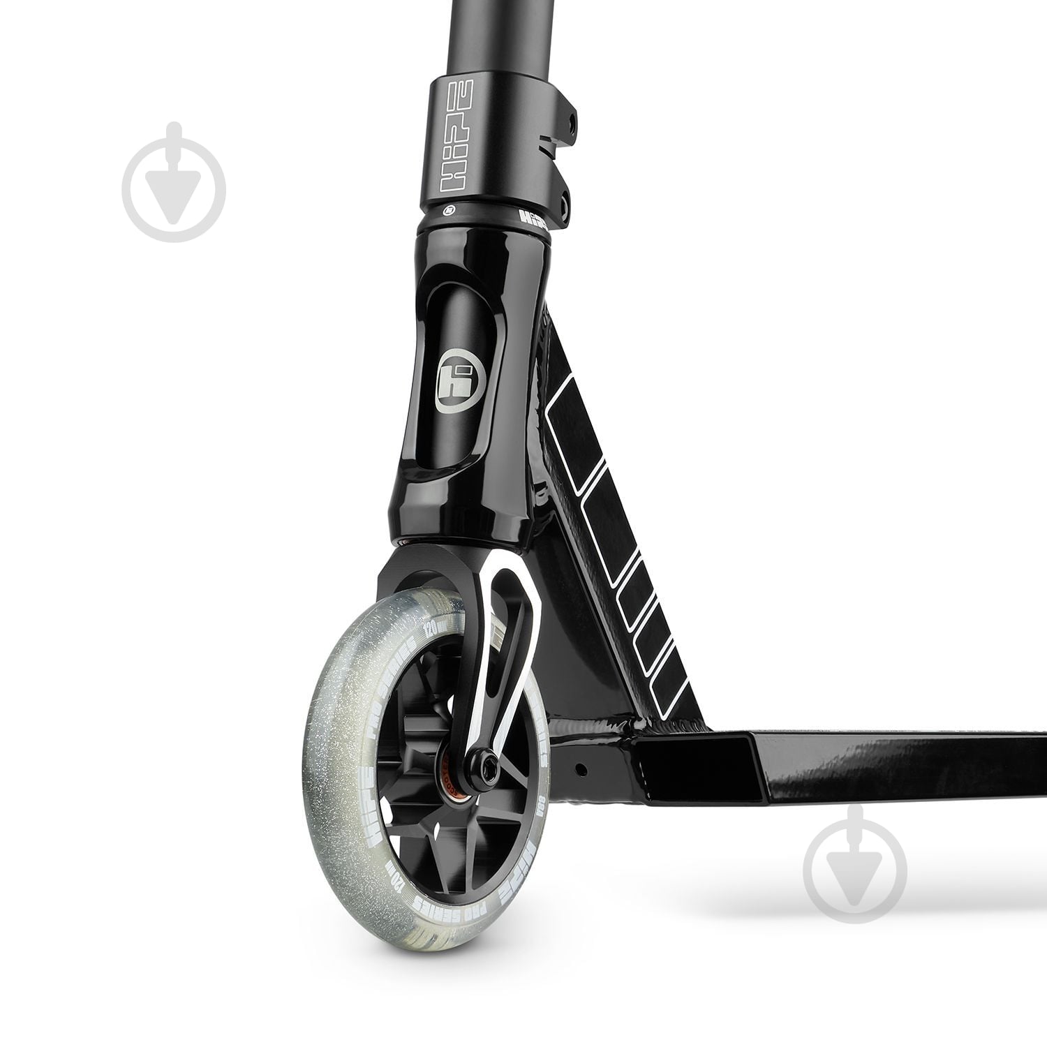 Самокат Hipe S20 черный с белым 250866 - фото 5