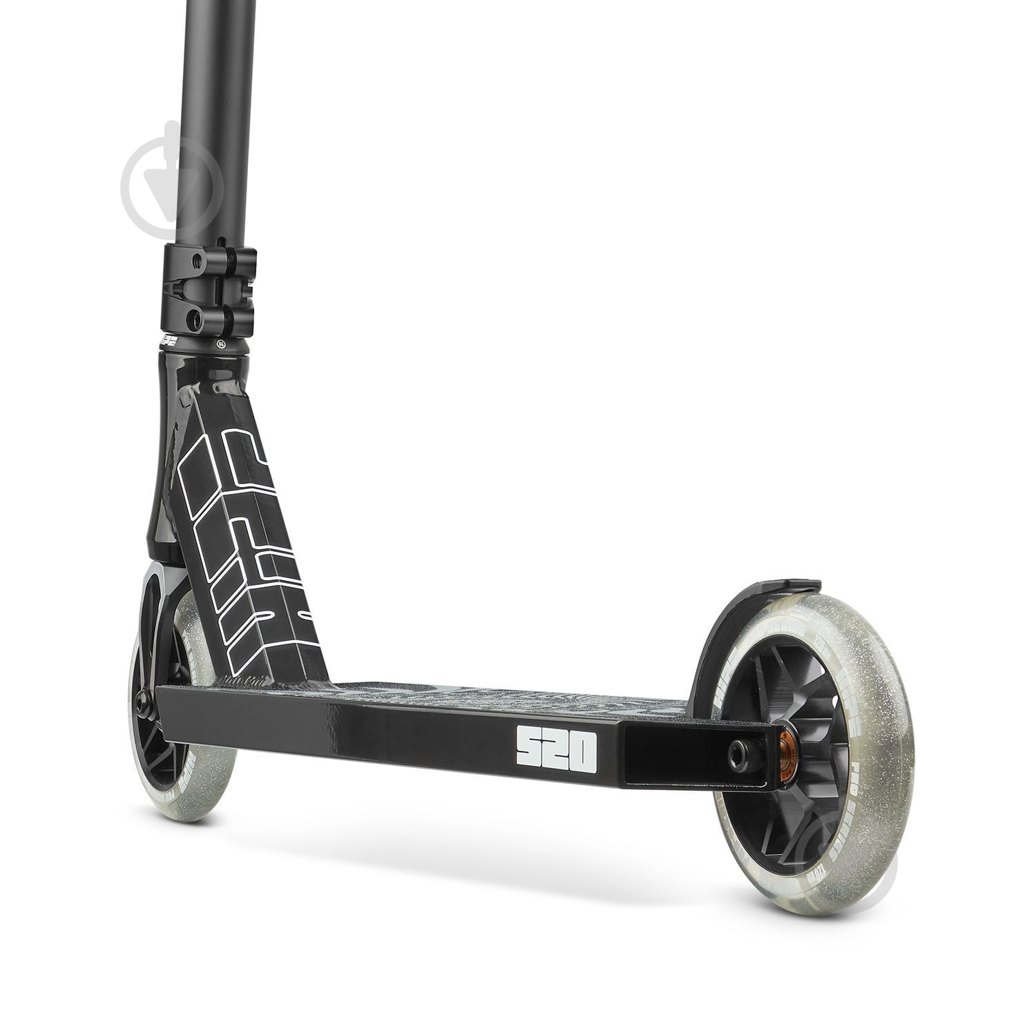 Самокат Hipe S20 черный с белым 250866 - фото 6