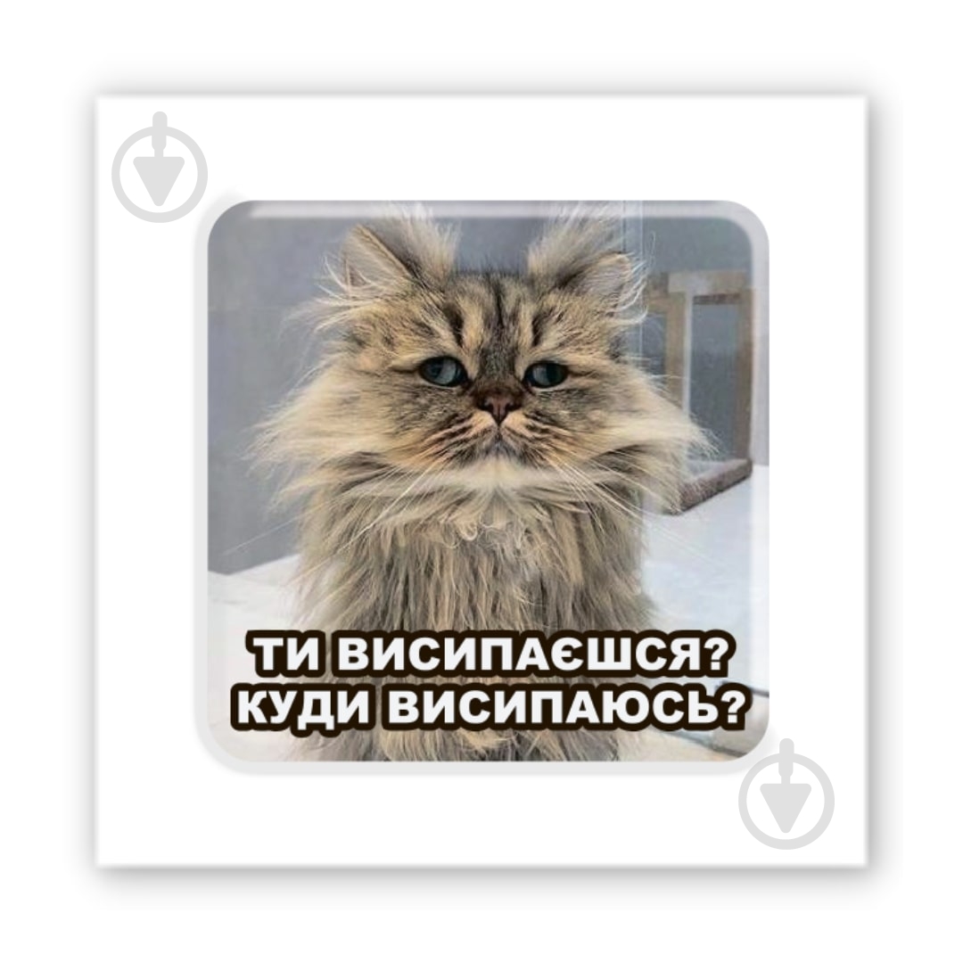 Стікер 3D Tattooshka 3D стікер "Сонний кіт" - фото 1