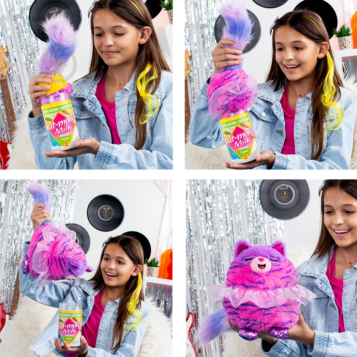 М'яка іграшка Misfittens W3 - Котик у банці різнокольоровий 03936(W3) - фото 5