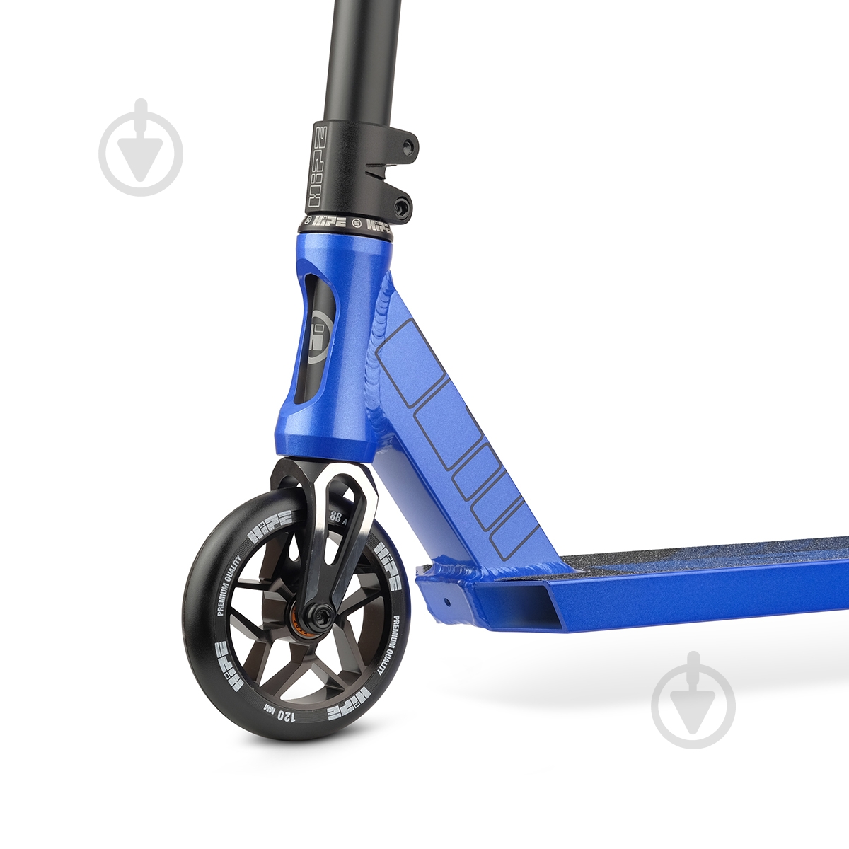 Самокат Hipe S20 черный с синим 250161 - фото 3