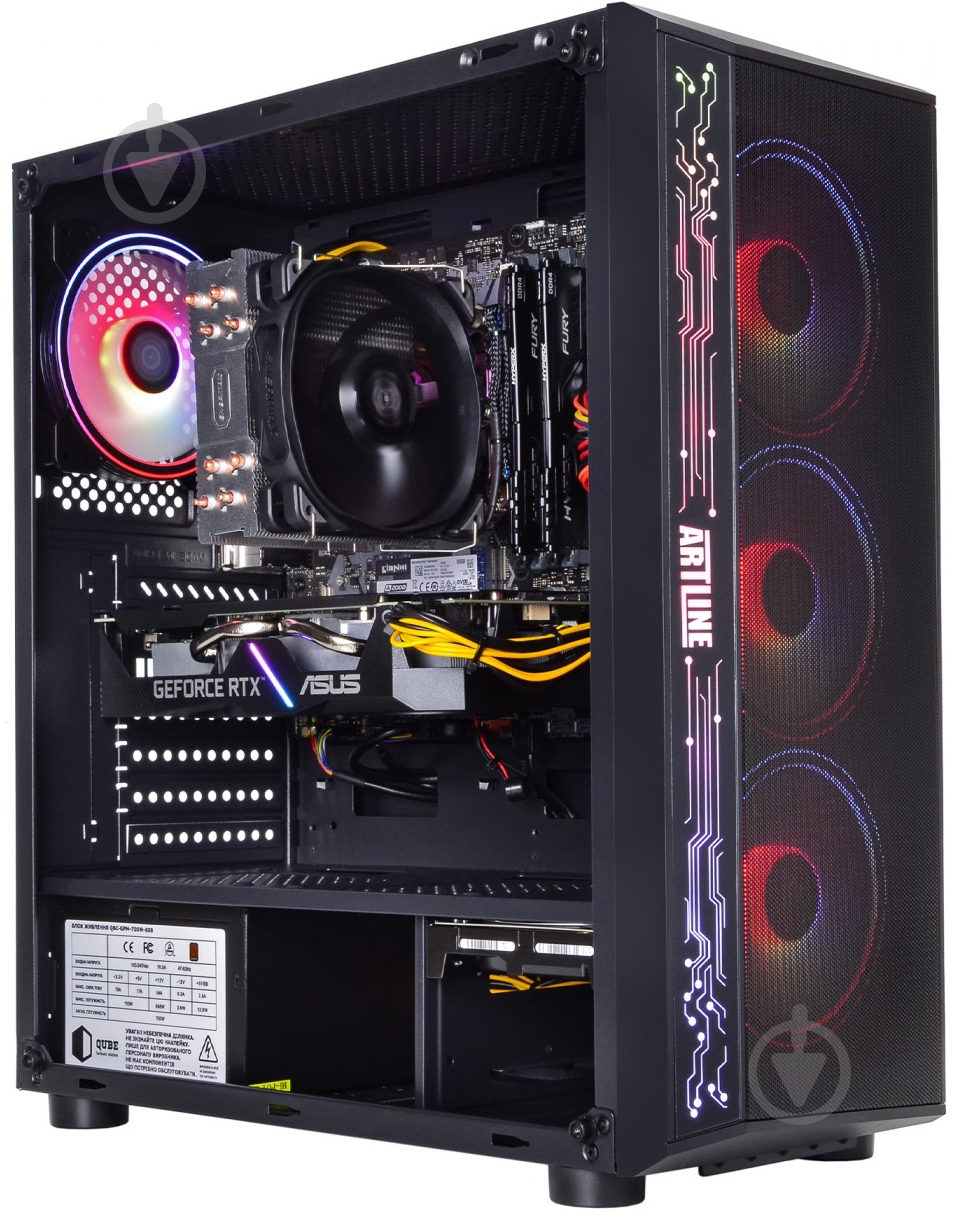 Комп'ютер Artline Gaming X63 (X63v20) black - фото 12