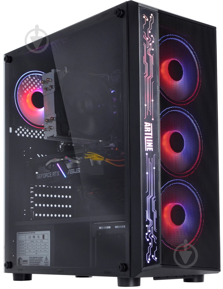 Комп'ютер Artline Gaming X63 (X63v20) black - фото 8