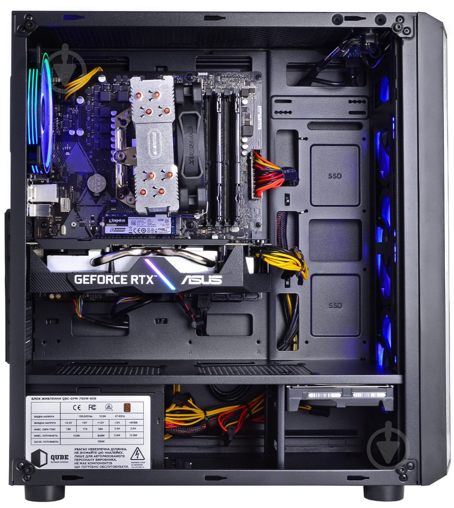 Комп'ютер Artline Gaming X63 (X63v20) black - фото 7