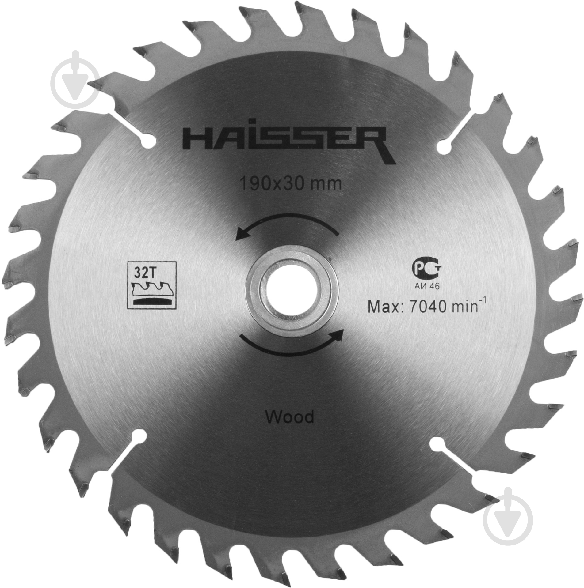 Пильный диск Haisser  190x30x2.4 Z32 - фото 1