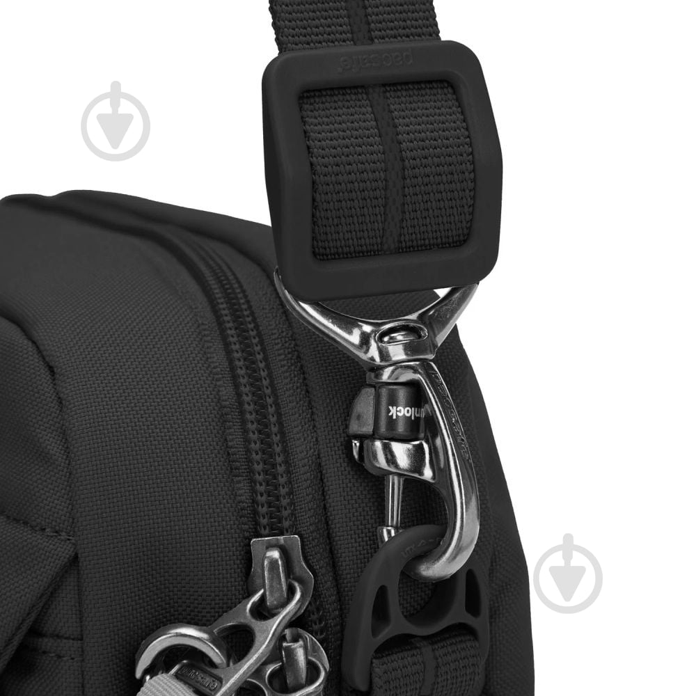 Сумка Pacsafe GO crossbody черный - фото 5