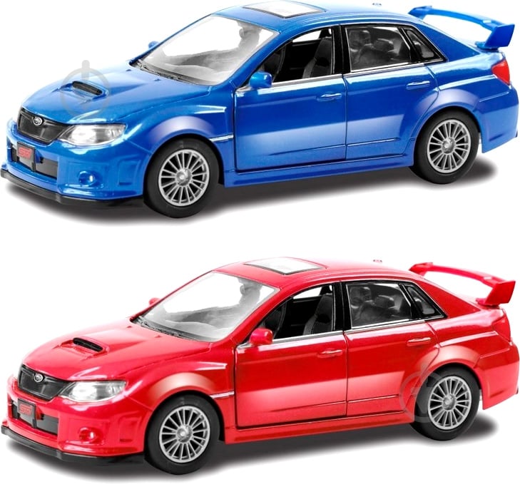 Машинка Uni Fortune Subaru WRX STI в ассортименте 1:32 - фото 1