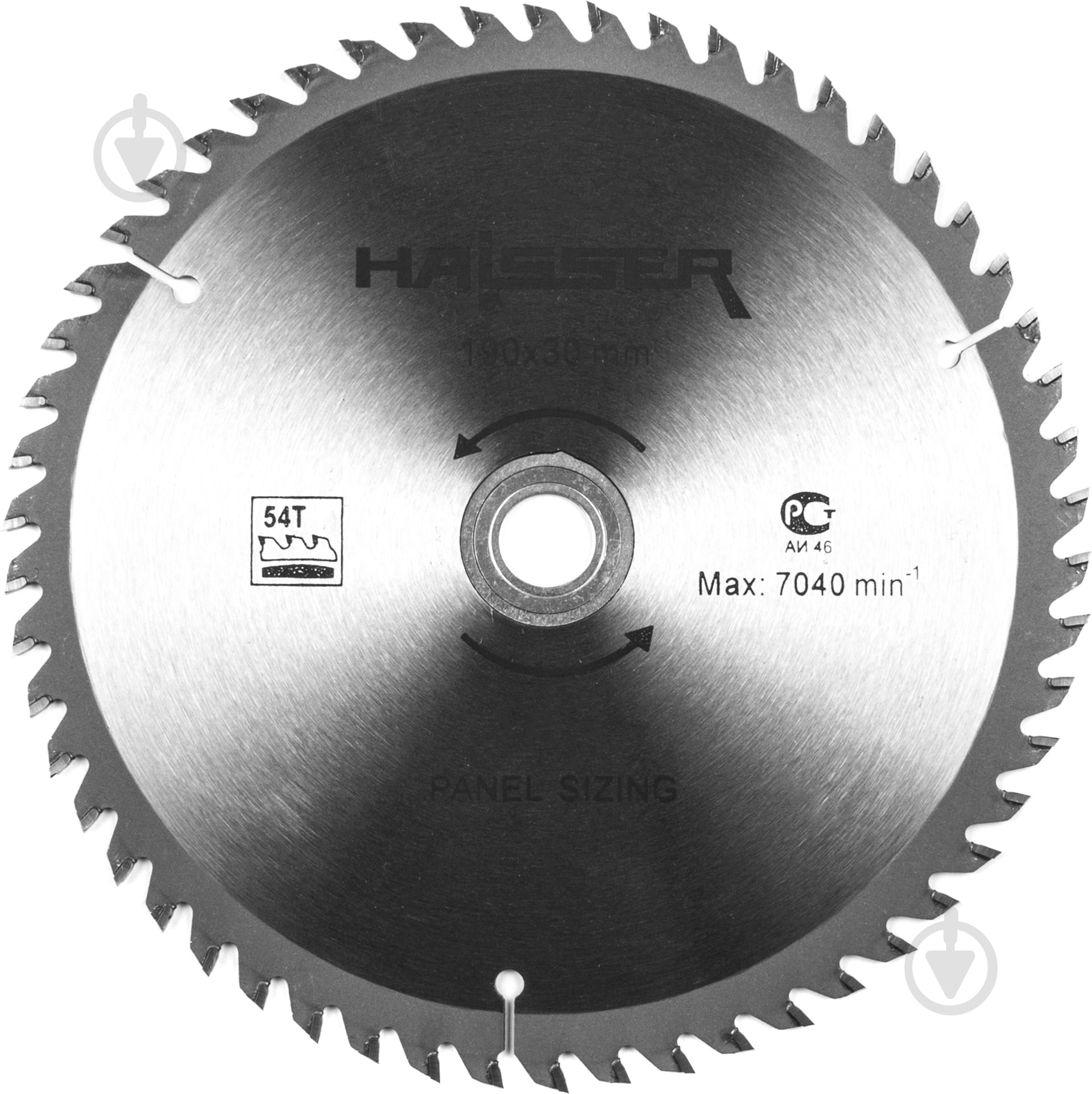 Пильный диск Haisser  190x30x2.4 Z54 - фото 1