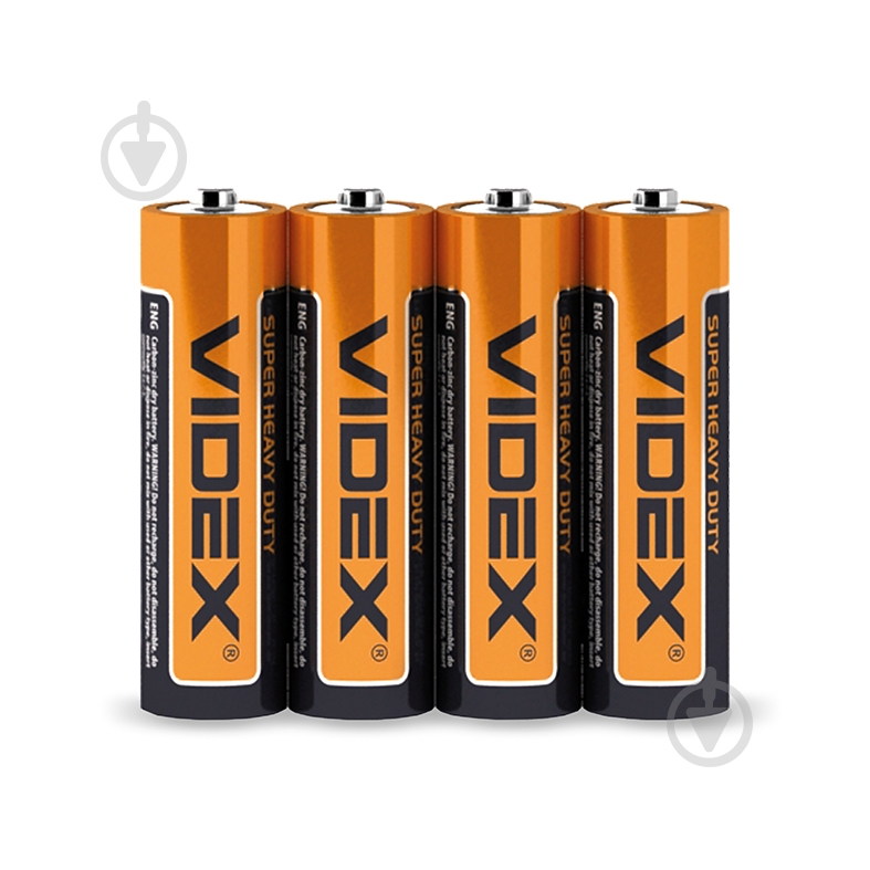 Батарейка Videx AA (пальчиковые) 4 шт. (21156) - фото 1