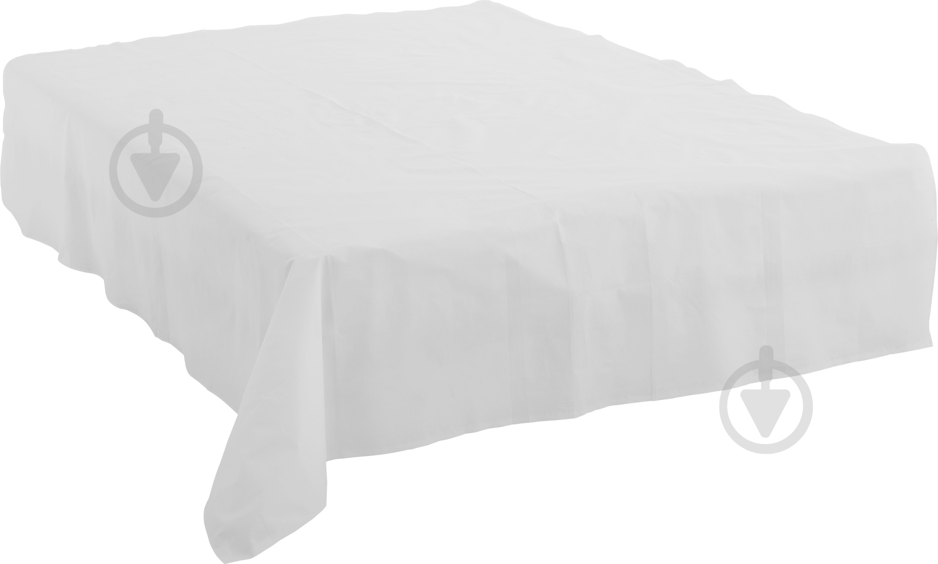 Простирадло перкаль 215х175 см білий Ярослав - фото 1