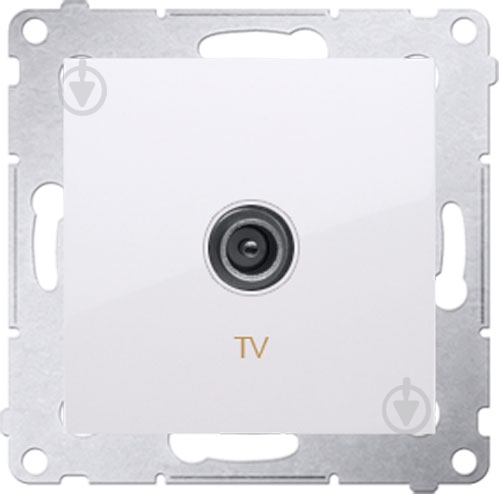 Розетка TV Simon Premium белый DAK1.01/11 - фото 1