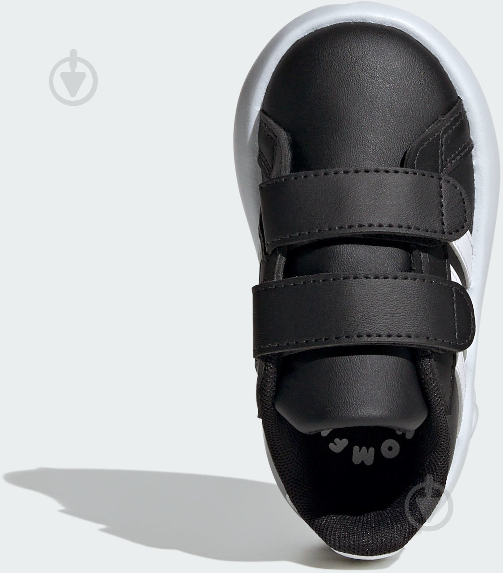 Кроссовки детские демисезонные Adidas GRAND COURT 2.0 CF ID5272 р.20 черные - фото 6