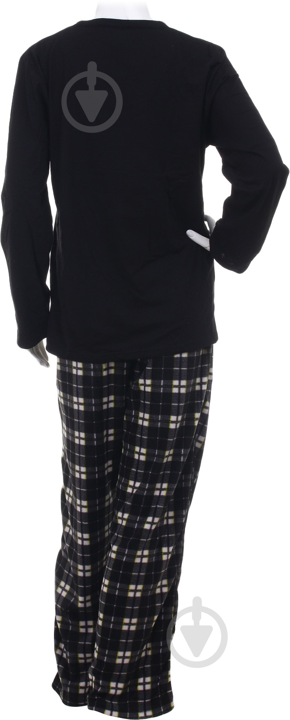 Костюм домашний мужской La Nuit Basic Check р. M черный - фото 2