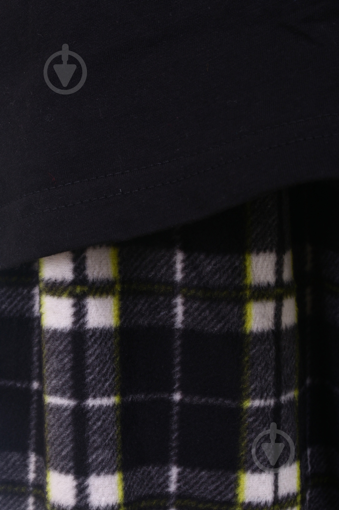Костюм домашний мужской La Nuit Basic Check р. M черный - фото 5