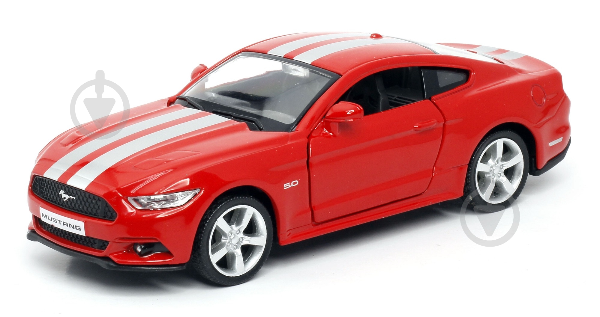 Машинка Uni Fortune Ford Mustang 2015 с полосами 1:32 - фото 1 Машинка Uni Fortune Ford Mustang 2015 с полосами 1:32 - фото 1