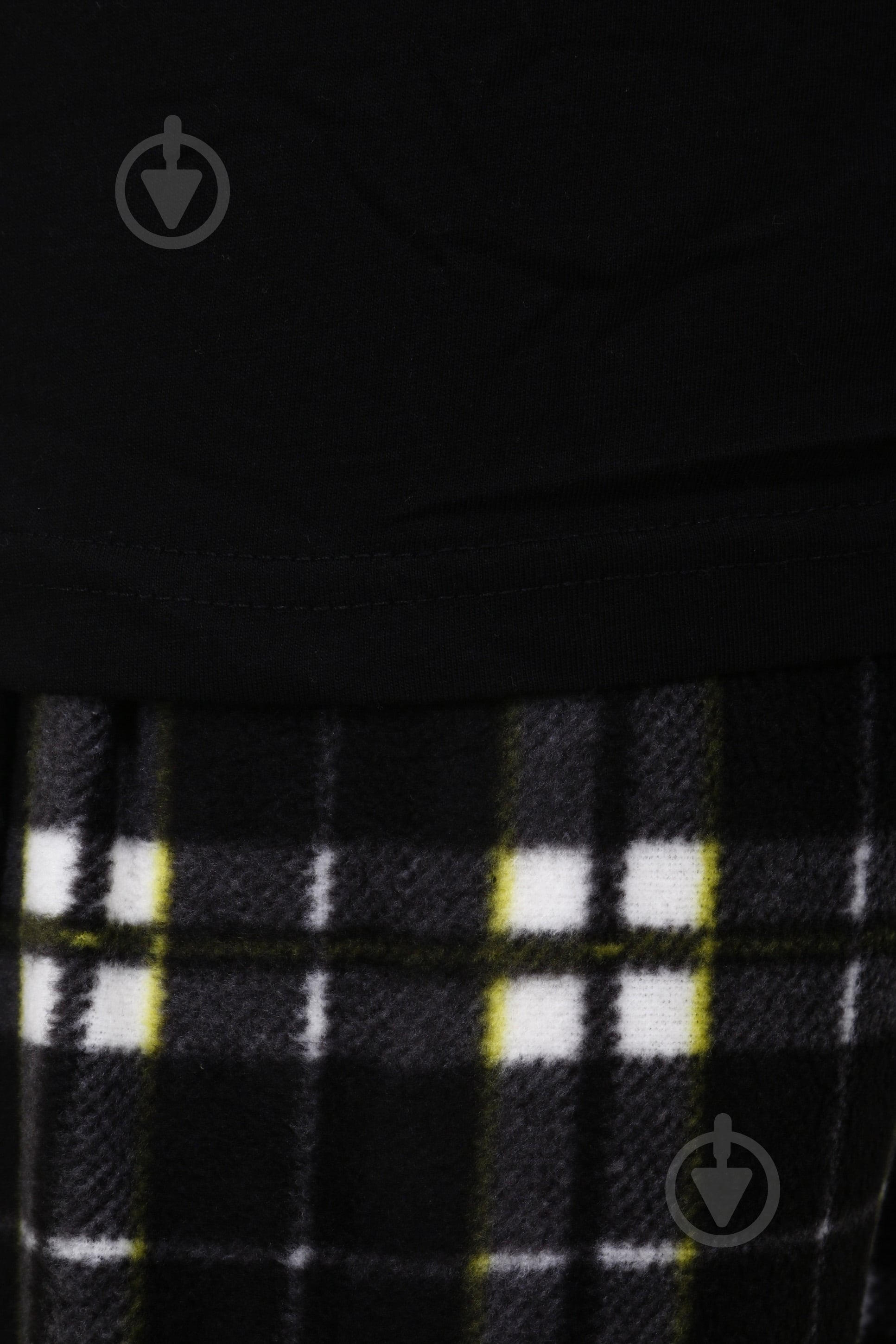 Костюм домашний мужской La Nuit Basic Check р. XL черный - фото 4