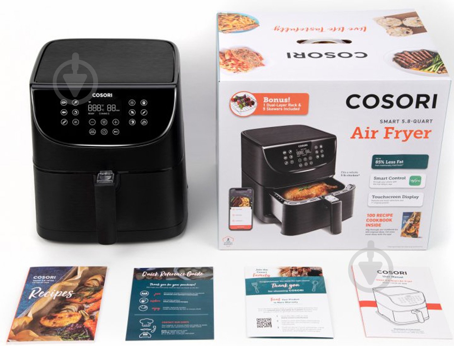 Мультипечь Cosori Smart CS158-AF-RXB - фото 10 Мультипечь Cosori Smart CS158-AF-RXB - фото 10