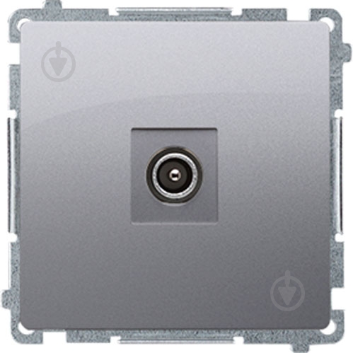 Розетка TV Simon Basic серебряный BMAK3.01/43 - фото 1 Розетка TV Simon Basic серебряный BMAK3.01/43 - фото 1