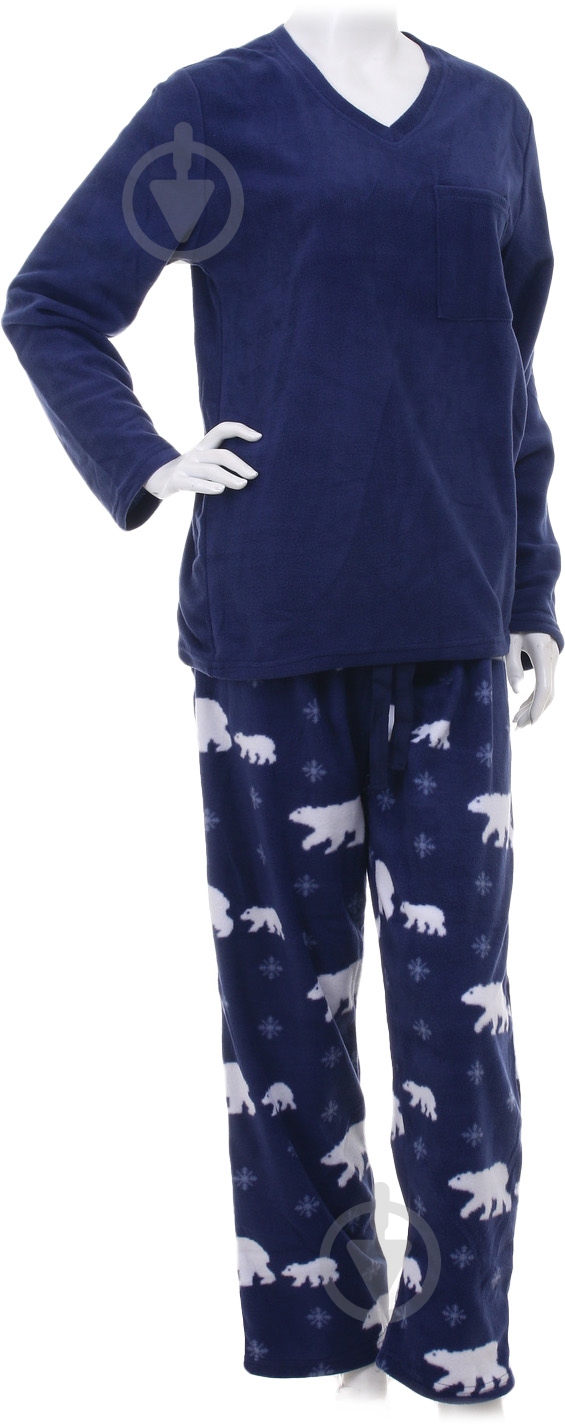 Костюм домашний мужской La Nuit Basic Polar Bears р. M синий - фото 1