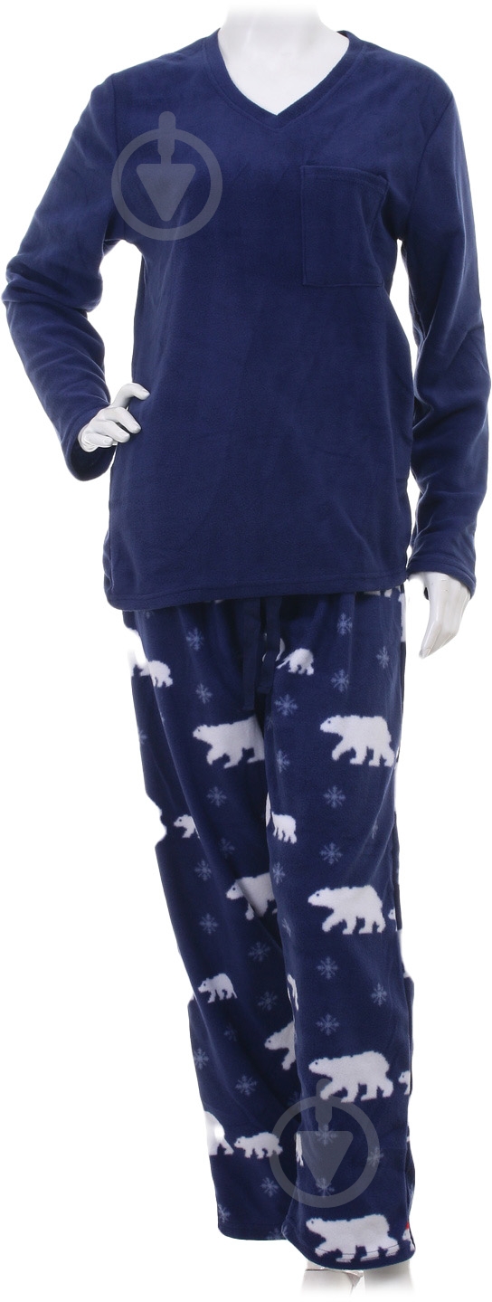 Костюм домашний мужской La Nuit Basic Polar Bears р. M синий - фото 3