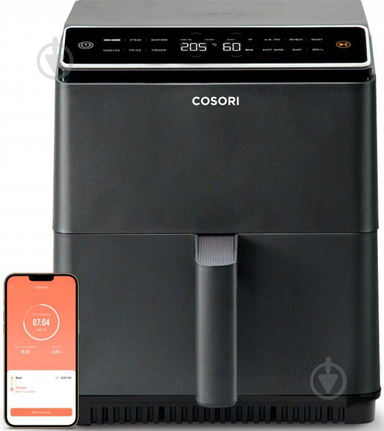Мультипечь Cosori Smart Dual Blaze Chef Edition CAF-P583S-KEUR - фото 3