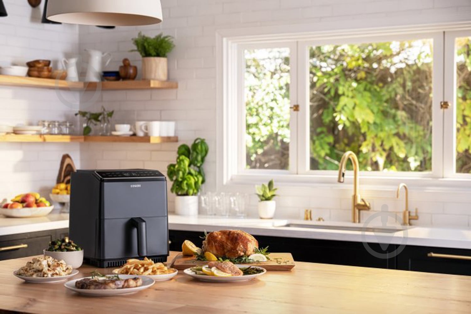 Мультипечь Cosori Smart Dual Blaze Chef Edition CAF-P583S-KEUR - фото 10
