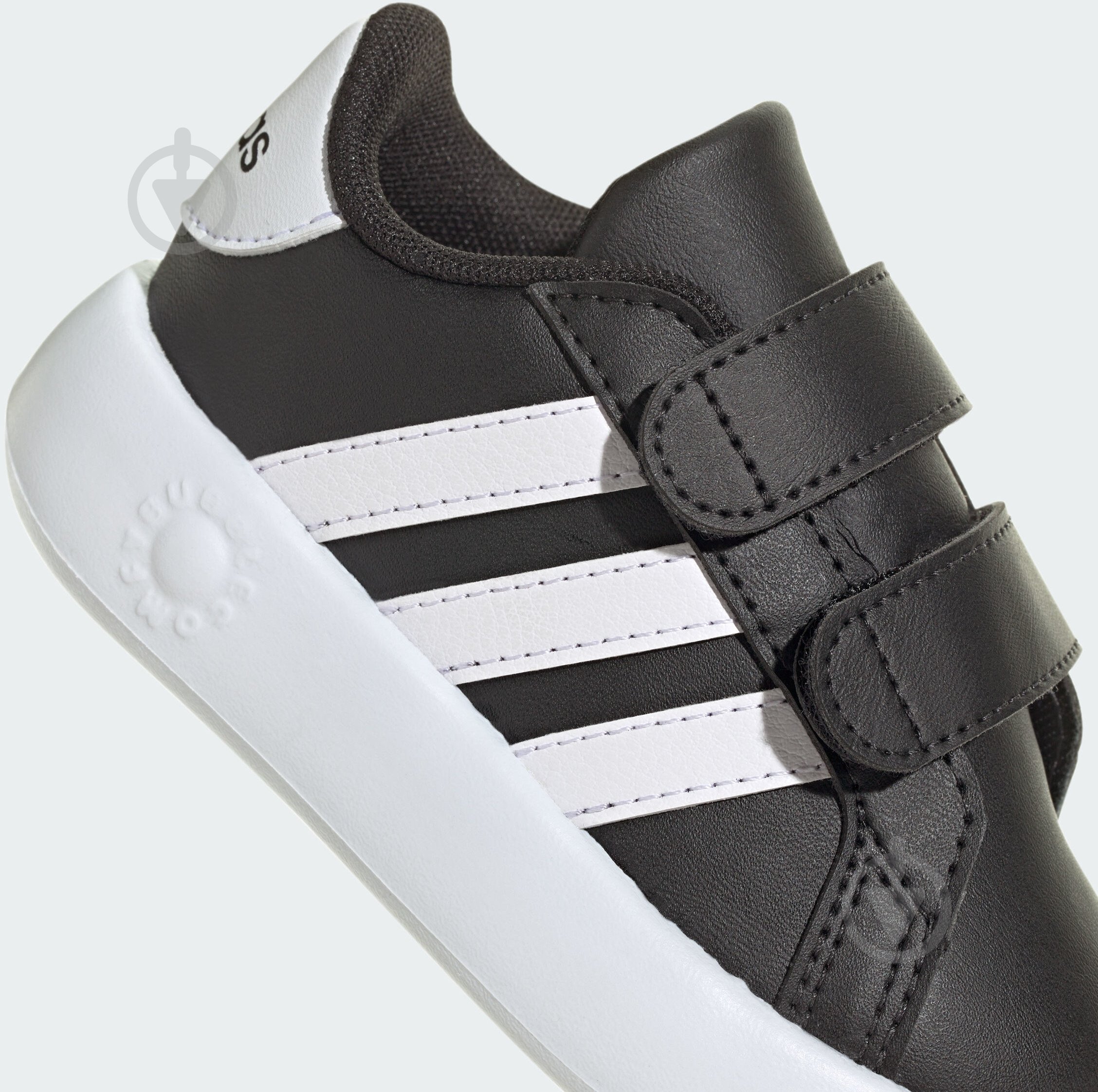Кроссовки детские демисезонные Adidas GRAND COURT 2.0 CF ID5272 р.26 черные - фото 9