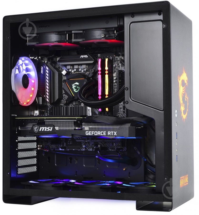 Компьютер Artline (DRAGONv72) black - фото 13 Компьютер Artline (DRAGONv72) black - фото 13