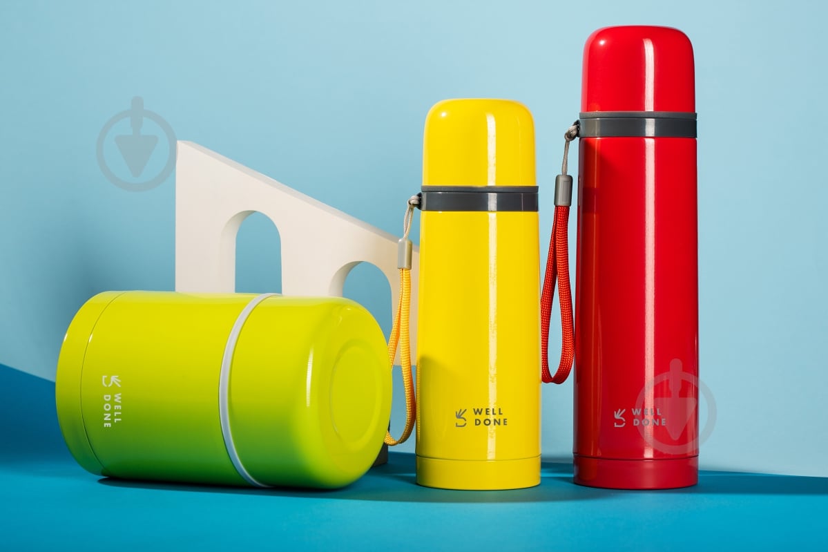 Термос Well Done Yellow 0,35 л WD-7153Y - фото 3