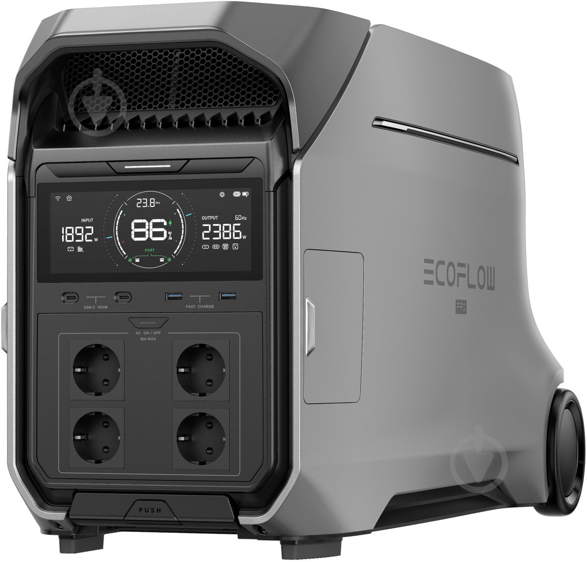Зарядна станція EcoFlow Delta Pro 3 (EFDELTAPRO3-EU-Cbox) (4096 Вт·год) - фото 1