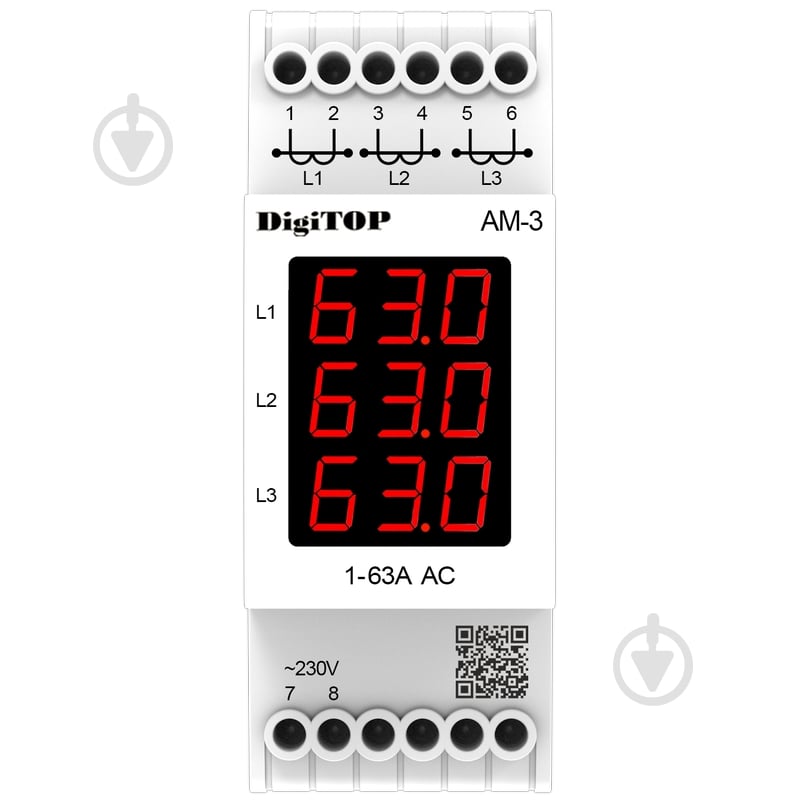 Амперметр DigiTOP АМ-3 - фото 2