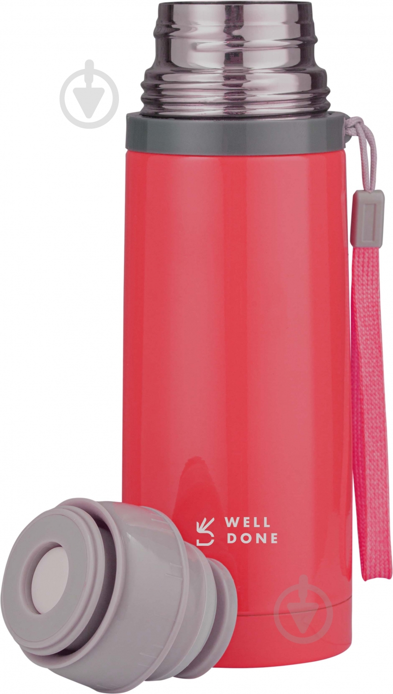Термос Well Done Red 0,35 л WD-7153R - фото 1