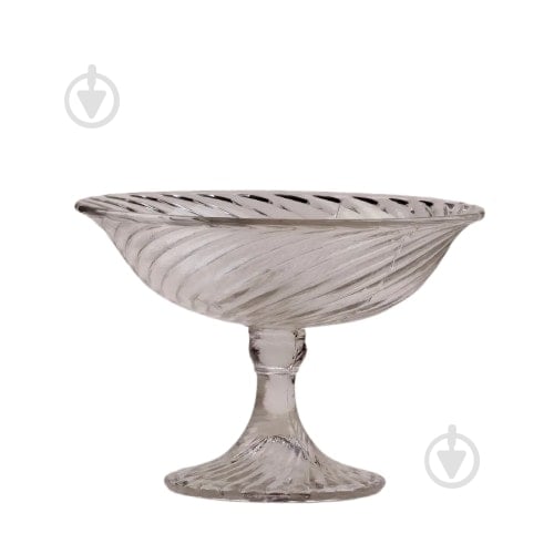 Блюдо на ножке Wave 16х22 см - фото 1