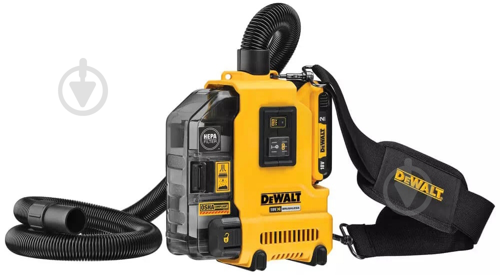 Пылесос DeWalt аккумуляторный DWH161D1 - фото 1