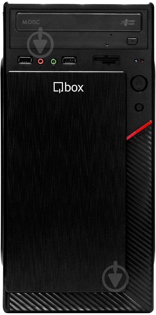 Компьютер персональный Qbox I1098 (QboxI1098) black - фото 1