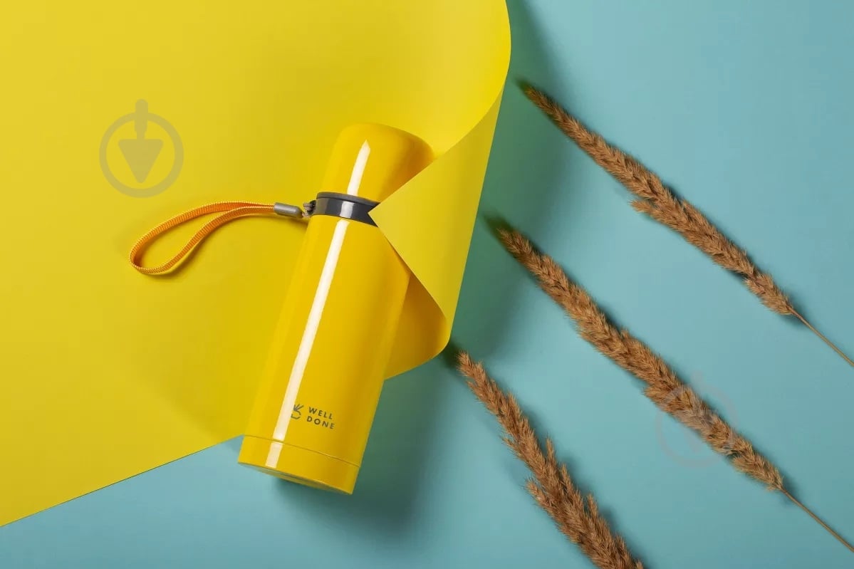 Термос Well Done Yellow 0,5 л WD-7145Y - фото 3