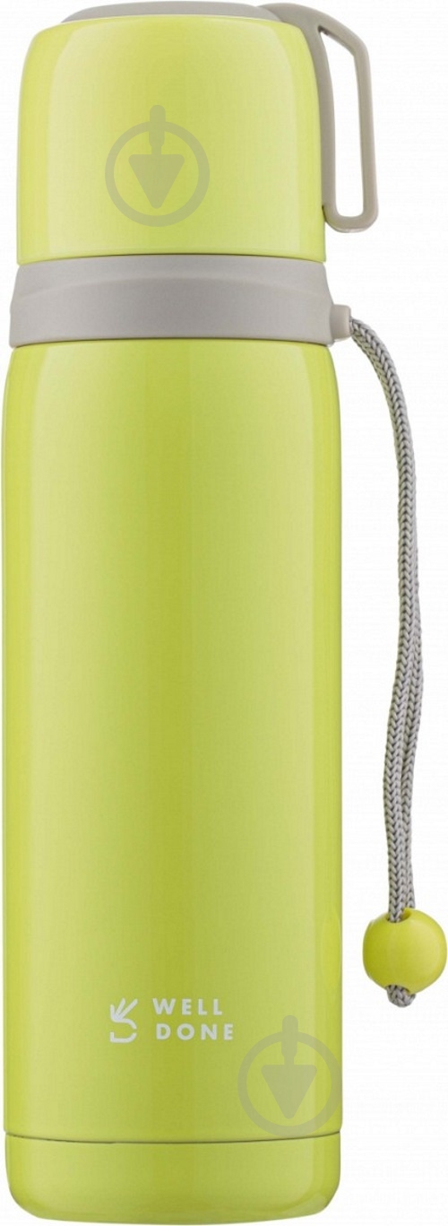 Термос Well Done Green 0,5 л WD-7025G - фото 1 Термос Well Done Green 0,5 л WD-7025G - фото 1