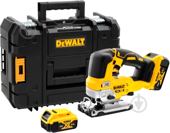 Електролобзик DeWalt акумуляторний DCS334P2 - фото 1
