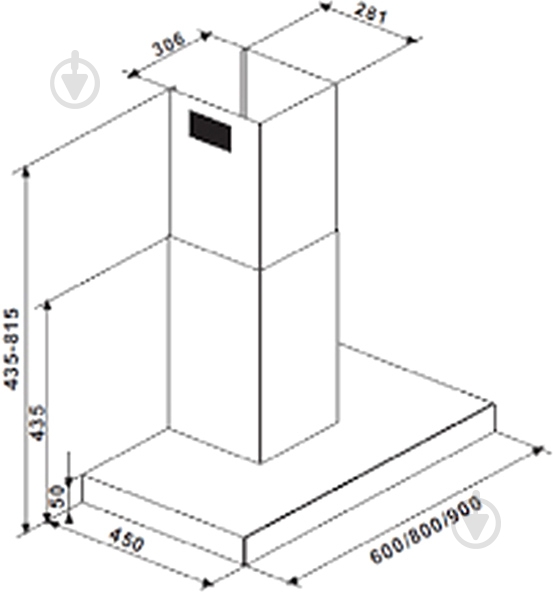 Вытяжка Termaxi WT0960AF18D2 - фото 9
