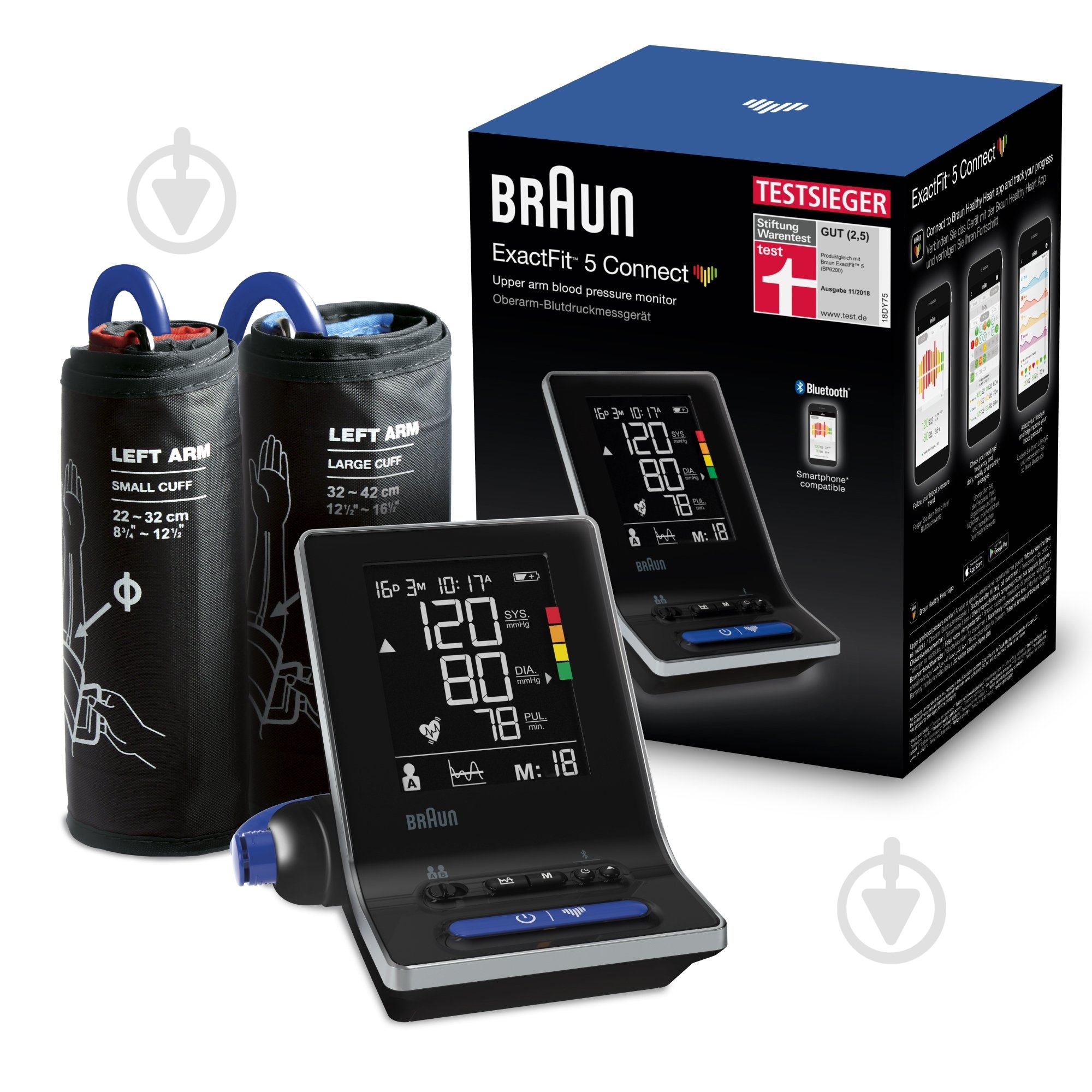 Тонометр электронный Braun BUA6350EU - фото 5