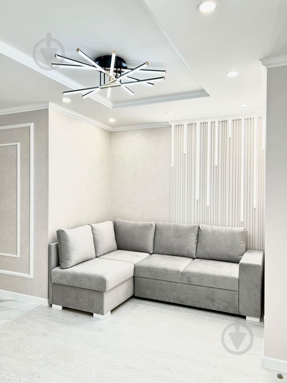 3D-панель гипсовая Gipster Barcode 0.25 кв.м - фото 2 3D-панель гипсовая Gipster Barcode 0.25 кв.м - фото 2