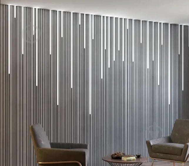 3D-панель гипсовая Gipster Barcode 0.25 кв.м - фото 3 3D-панель гипсовая Gipster Barcode 0.25 кв.м - фото 3