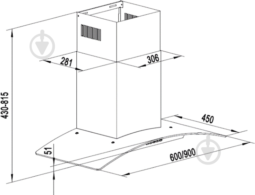 Вытяжка Termaxi WG1160P1D1 - фото 7 Вытяжка Termaxi WG1160P1D1 - фото 7