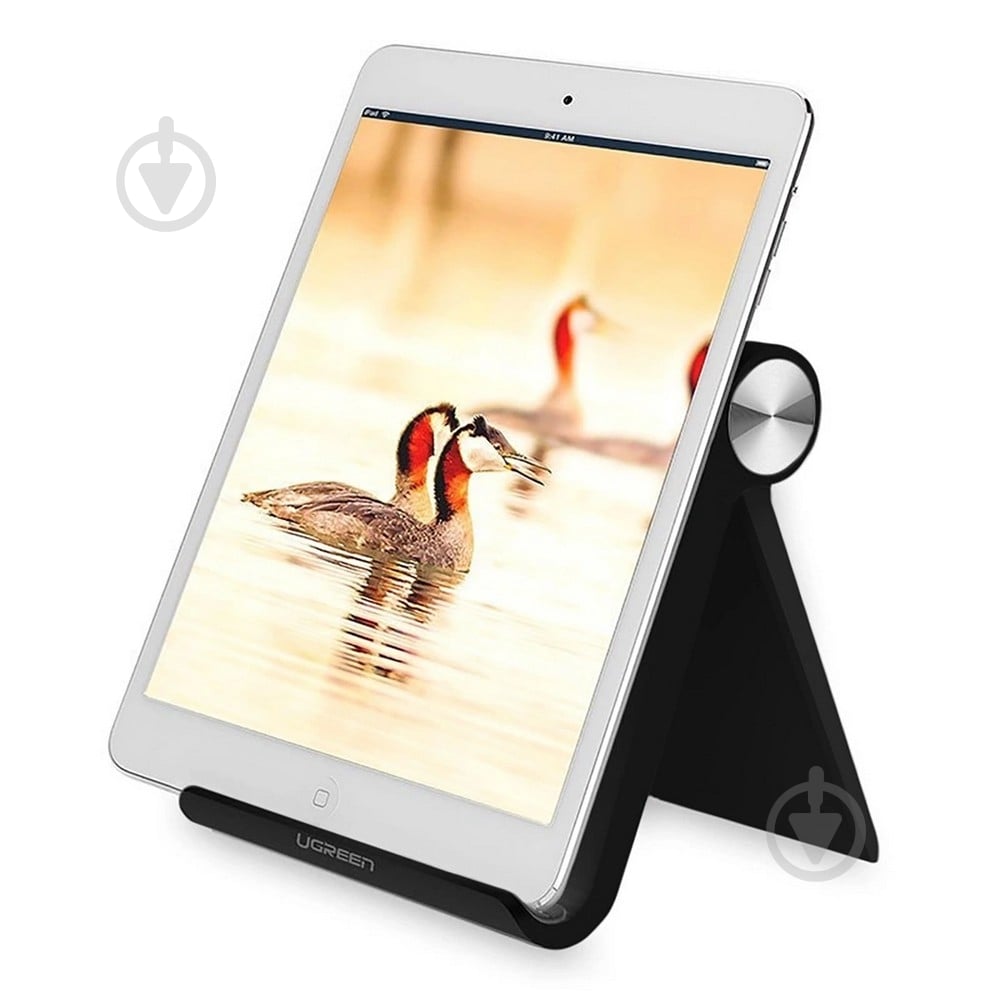 Подставка UGREEN LP115 Multi-Angle Adjustable Portable Stand for Phone/Tablet Black (50748) - фото 3