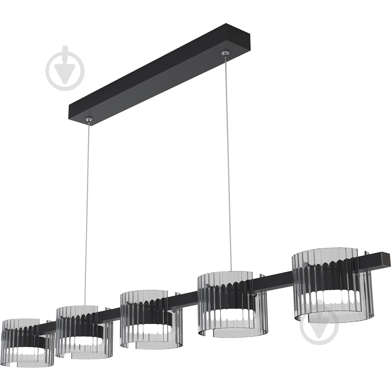 Світильник підвісний Hopfen STARK SKYER-GX-5-PD BK 5xGX53 чорний - фото 1 Світильник підвісний Hopfen STARK SKYER-GX-5-PD BK 5xGX53 чорний - фото 1