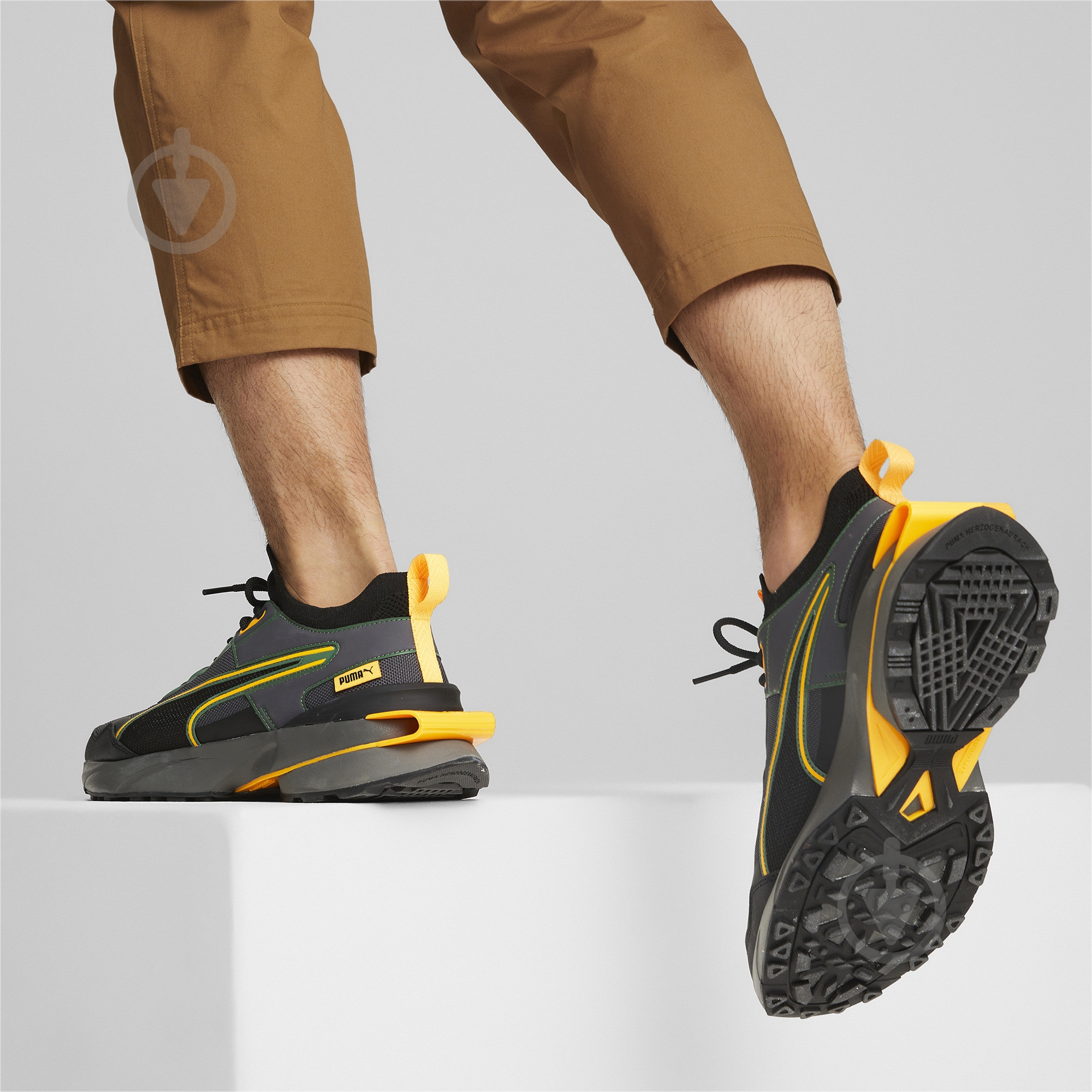Кроссовки мужские Puma PWRFRAME OP-1 TRAIL 38637802 р.42 черные - фото 7